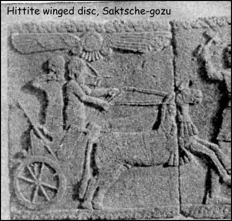 Hittite winged disc
